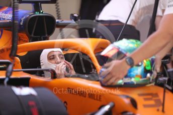 World © Octane Photographic Ltd. Formula 1 – F1 Young Driver and Tyre Test. McLaren F1 Team Mule Car – Daniel Ricciardo. Yas Marina Circuit, Abu Dhabi. Tuesday 14th December 2021.