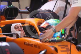 World © Octane Photographic Ltd. Formula 1 – F1 Young Driver and Tyre Test. McLaren F1 Team Mule Car – Daniel Ricciardo. Yas Marina Circuit, Abu Dhabi. Tuesday 14th December 2021.