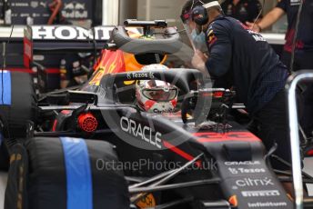 World © Octane Photographic Ltd. Formula 1 – F1 Young Driver and Tyre Test. Red Bull Racing Honda Mule Car – Max Verstappen. Yas Marina Circuit, Abu Dhabi. Tuesday 14th December 2021.