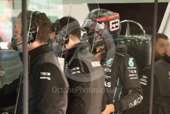 World © Octane Photographic Ltd. Formula 1 – Emilia Romagna Grand Prix – Imola, Italy. Friday 22nd April 2022 Practice 1. Mercedes-AMG Petronas F1 Team F1 W13 - George Russell.