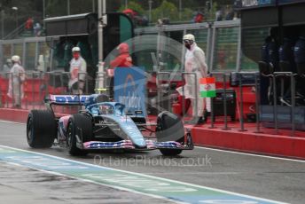 World © Octane Photographic Ltd. Formula 1 – Emilia Romagna Grand Prix – Imola, Italy. Friday 22nd April 2022 Practice 1. BWT Alpine F1 Team A522 - Esteban Ocon.