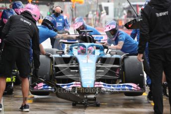 World © Octane Photographic Ltd. Formula 1 – Emilia Romagna Grand Prix – Imola, Italy. Friday 22nd April 2022 Practice 1. Aston Martin Aramco Cognizant F1 Team AMR22 - Lance Stroll.
