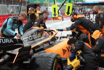 World © Octane Photographic Ltd. Formula 1 – Emilia Romagna Grand Prix – Imola, Italy. Friday 22nd April 2022 Practice 1. McLaren F1 Team MCL36 - Daniel Ricciardo.
