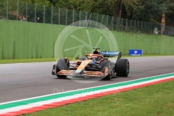 World © Octane Photographic Ltd. Formula 1 – Emilia Romagna Grand Prix – Imola, Italy. Friday 22nd April 2022 Qualifying. McLaren F1 Team MCL36 - Daniel Ricciardo.