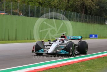 World © Octane Photographic Ltd. Formula 1 – Emilia Romagna Grand Prix – Imola, Italy. Friday 22nd April 2022 Qualifying. Mercedes-AMG Petronas F1 Team F1 W13 - George Russell.