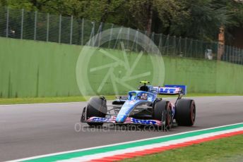 World © Octane Photographic Ltd. Formula 1 – Emilia Romagna Grand Prix – Imola, Italy. Friday 22nd April 2022 Qualifying. BWT Alpine F1 Team A522 - Esteban Ocon.