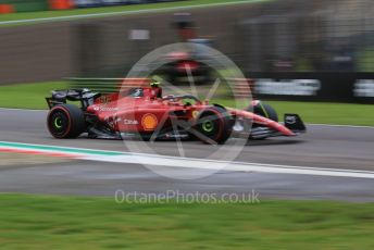 World © Octane Photographic Ltd. Formula 1 – Emilia Romagna Grand Prix – Imola, Italy. Friday 22nd April 2022 Qualifying. Scuderia Ferrari F1-75 - Carlos Sainz.