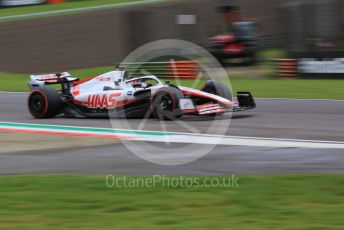 World © Octane Photographic Ltd. Formula 1 – Emilia Romagna Grand Prix – Imola, Italy. Friday 22nd April 2022 Qualifying. Haas F1 Team VF-22 - Kevin Magnussen.