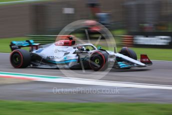 World © Octane Photographic Ltd. Formula 1 – Emilia Romagna Grand Prix – Imola, Italy. Friday 22nd April 2022 Qualifying. Mercedes-AMG Petronas F1 Team F1 W13 - George Russell.