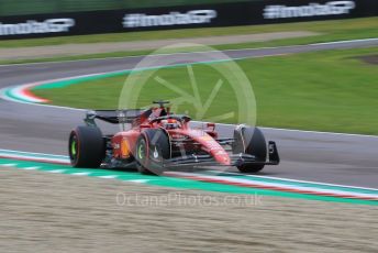 World © Octane Photographic Ltd. Formula 1 – Emilia Romagna Grand Prix – Imola, Italy. Friday 22nd April 2022 Qualifying. Scuderia Ferrari F1-75 - Charles Leclerc.