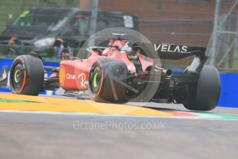 World © Octane Photographic Ltd. Formula 1 – Emilia Romagna Grand Prix – Imola, Italy. Friday 22nd April 2022 Qualifying. Scuderia Ferrari F1-75 - Charles Leclerc.