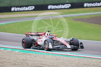 World © Octane Photographic Ltd. Formula 1 – Emilia Romagna Grand Prix – Imola, Italy. Friday 22nd April 2022 Qualifying. Alfa Romeo F1 Team Orlen C42 - Valtteri Bottas.