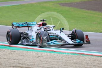 World © Octane Photographic Ltd. Formula 1 – Emilia Romagna Grand Prix – Imola, Italy. Friday 22nd April 2022 Qualifying. Mercedes-AMG Petronas F1 Team F1 W13 - George Russell.