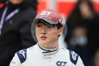 World © Octane Photographic Ltd. Formula 1 – Emilia Romagna Grand Prix – Imola, Italy. Friday 22nd April 2022 Qualifying. Scuderia AlphaTauri AT03 - Yuki Tsunoda.