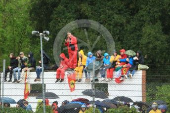World © Octane Photographic Ltd. Formula 1 – Emilia Romagna Grand Prix – Imola, Italy. Friday 24th April 2022 Race. Tifosi.