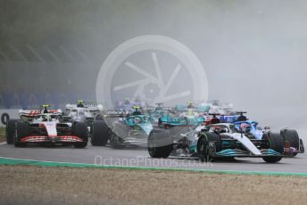 World © Octane Photographic Ltd. Formula 1 – Emilia Romagna Grand Prix – Imola, Italy. Friday 24th April 2022 Race. Mercedes-AMG Petronas F1 Team F1 W13 - George Russell.