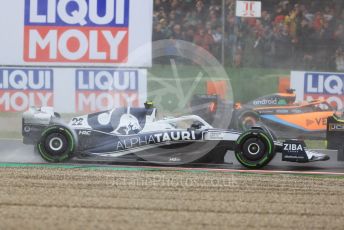 World © Octane Photographic Ltd. Formula 1 – Emilia Romagna Grand Prix – Imola, Italy. Friday 24th April 2022 Race. Scuderia AlphaTauri AT03 - Yuki Tsunoda.