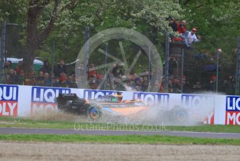 World © Octane Photographic Ltd. Formula 1 – Emilia Romagna Grand Prix – Imola, Italy. Friday 24th April 2022 Race. McLaren F1 Team MCL36 - Daniel Ricciardo.
