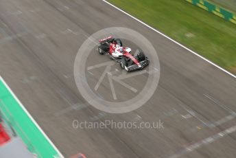 World © Octane Photographic Ltd. Formula 1 – Emilia Romagna Grand Prix – Imola, Italy. Friday 24th April 2022 Race. Alfa Romeo F1 Team Orlen C42 - Valtteri Bottas.