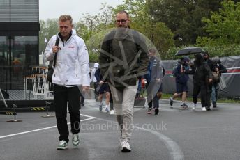 World © Octane Photographic Ltd. Formula 1 – Emilia Romagna Grand Prix – Imola, Italy. Friday 22nd April 2022 Paddock and Setup. Haas F1 Team VF-22 - Kevin Magnussen.