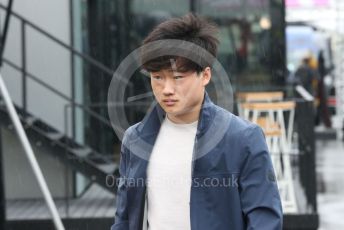 World © Octane Photographic Ltd. Formula 1 – Emilia Romagna Grand Prix – Imola, Italy. Friday 22nd April 2022 Paddock and Setup. Scuderia AlphaTauri AT03 - Yuki Tsunoda.