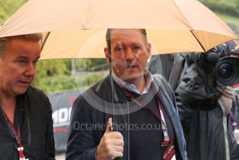 World © Octane Photographic Ltd. Formula 1 – Emilia Romagna Grand Prix – Imola, Italy. Friday 22nd April 2022 Paddock and Setup. Jos Verstappen.