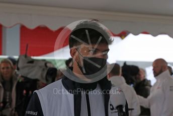 World © Octane Photographic Ltd. Formula 1 – Emilia Romagna Grand Prix – Imola, Italy. Friday 22nd April 2022 Paddock and Setup. Scuderia AlphaTauri AT03 - Pierre Gasly.
