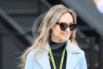 World © Octane Photographic Ltd. Formula 1 – Emilia Romagna Grand Prix – Imola, Italy. Sunday 24th April 2022 Paddock. Esteban Ocon's girlfriend Elena Berri .