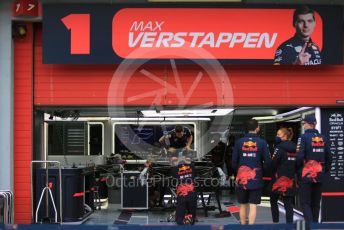 World © Octane Photographic Ltd. Formula 1 – Emilia Romagna Grand Prix – Imola, Italy. Thursday 21st April 2022 Paddock and Setup. Oracle Red Bull Racing RB18 Max Verstappen