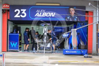 World © Octane Photographic Ltd. Formula 1 – Emilia Romagna Grand Prix – Imola, Italy. Thursday 21st April 2022 Paddock and Setup. Williams Racing FW44 Alex Albon