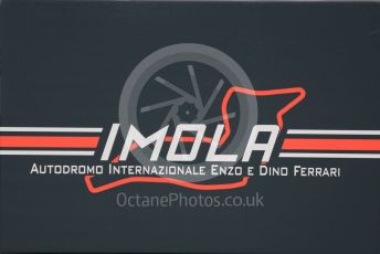 World © Octane Photographic Ltd. Formula 1 – Emilia Romagna Grand Prix – Imola, Italy. Thursday 21st April 2022 Paddock and Setup. Imola signage