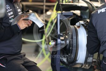 World © Octane Photographic Ltd. Formula 1 – Emilia Romagna Grand Prix – Imola, Italy. Thursday 21st April 2022 Paddock and Setup. Mercedes-AMG Petronas F1 Team F1 W13