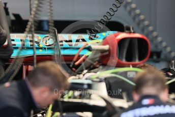 World © Octane Photographic Ltd. Formula 1 – Emilia Romagna Grand Prix – Imola, Italy. Thursday 21st April 2022 Paddock and Setup. Mercedes-AMG Petronas F1 Team F1 W13