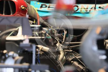 World © Octane Photographic Ltd. Formula 1 – Emilia Romagna Grand Prix – Imola, Italy. Thursday 21st April 2022 Paddock and Setup. Mercedes-AMG Petronas F1 Team F1 W13