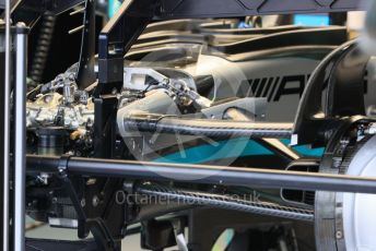 World © Octane Photographic Ltd. Formula 1 – Emilia Romagna Grand Prix – Imola, Italy. Thursday 21st April 2022 Paddock and Setup. Mercedes-AMG Petronas F1 Team F1 W13