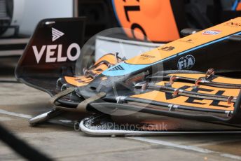 World © Octane Photographic Ltd. Formula 1 – Emilia Romagna Grand Prix – Imola, Italy. Thursday 21st April 2022 Paddock and Setup. McLaren F1 Team MCL36