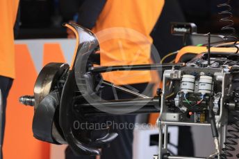 World © Octane Photographic Ltd. Formula 1 – Emilia Romagna Grand Prix – Imola, Italy. Thursday 21st April 2022 Paddock and Setup. McLaren F1 Team MCL36