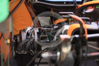 World © Octane Photographic Ltd. Formula 1 – Emilia Romagna Grand Prix – Imola, Italy. Thursday 21st April 2022 Paddock and Setup. McLaren F1 Team MCL36