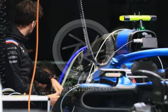 World © Octane Photographic Ltd. Formula 1 – Emilia Romagna Grand Prix – Imola, Italy. Thursday 21st April 2022 Paddock and Setup. BWT Alpine F1 Team A522
