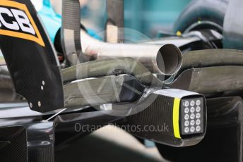 World © Octane Photographic Ltd. Formula 1 – Emilia Romagna Grand Prix – Imola, Italy. Thursday 21st April 2022 Paddock and Setup. Aston Martin Aramco Cognizant F1 Team AMR22