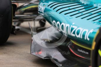 World © Octane Photographic Ltd. Formula 1 – Emilia Romagna Grand Prix – Imola, Italy. Thursday 21st April 2022 Paddock and Setup. Aston Martin Aramco Cognizant F1 Team AMR22