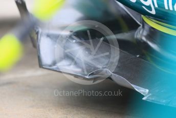 World © Octane Photographic Ltd. Formula 1 – Emilia Romagna Grand Prix – Imola, Italy. Thursday 21st April 2022 Paddock and Setup. Aston Martin Aramco Cognizant F1 Team AMR22