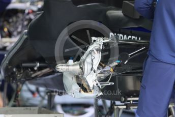 World © Octane Photographic Ltd. Formula 1 – Emilia Romagna Grand Prix – Imola, Italy. Thursday 21st April 2022 Paddock and Setup. Williams Racing FW44