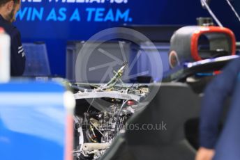 World © Octane Photographic Ltd. Formula 1 – Emilia Romagna Grand Prix – Imola, Italy. Thursday 21st April 2022 Paddock and Setup. Williams Racing FW44