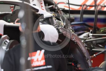 World © Octane Photographic Ltd. Formula 1 – Emilia Romagna Grand Prix – Imola, Italy. Thursday 21st April 2022 Paddock and Setup. Haas F1 Team VF-22