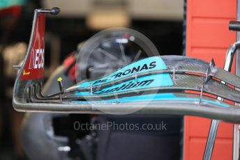 World © Octane Photographic Ltd. Formula 1 – Emilia Romagna Grand Prix – Imola, Italy. Thursday 21st April 2022 Paddock and Setup. Mercedes-AMG Petronas F1 Team F1 W13