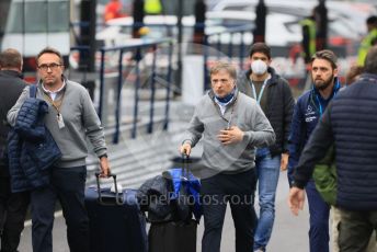 World © Octane Photographic Ltd. Formula 1 – Emilia Romagna Grand Prix – Imola, Italy. Thursday 21st April 2022 Paddock and Setup. Williams F1 Team - Sven Smeets - Sporting Director.