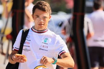 World © Octane Photographic Ltd. Formula 1 – French Grand Prix - Paul Ricard - Le Castellet. Friday 22nd July 2022 Paddock. Mercedes-AMG Petronas F1 Team F1 W13 Reserve driver – Nyck de Vries.