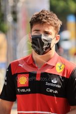 World © Octane Photographic Ltd. Formula 1 – French Grand Prix - Paul Ricard - Le Castellet. Friday 22nd July 2022 Paddock. Scuderia Ferrari F1-75 - Charles Leclerc.