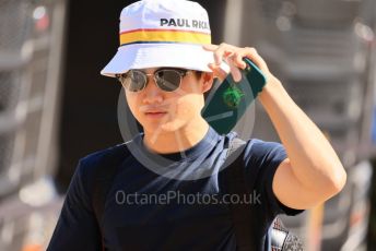 World © Octane Photographic Ltd. Formula 1 – French Grand Prix - Paul Ricard - Le Castellet. Friday 22nd July 2022 Paddock. Scuderia AlphaTauri AT03 - Yuki Tsunoda.